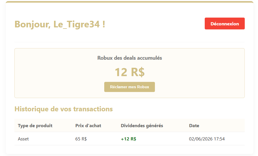 Cashback système